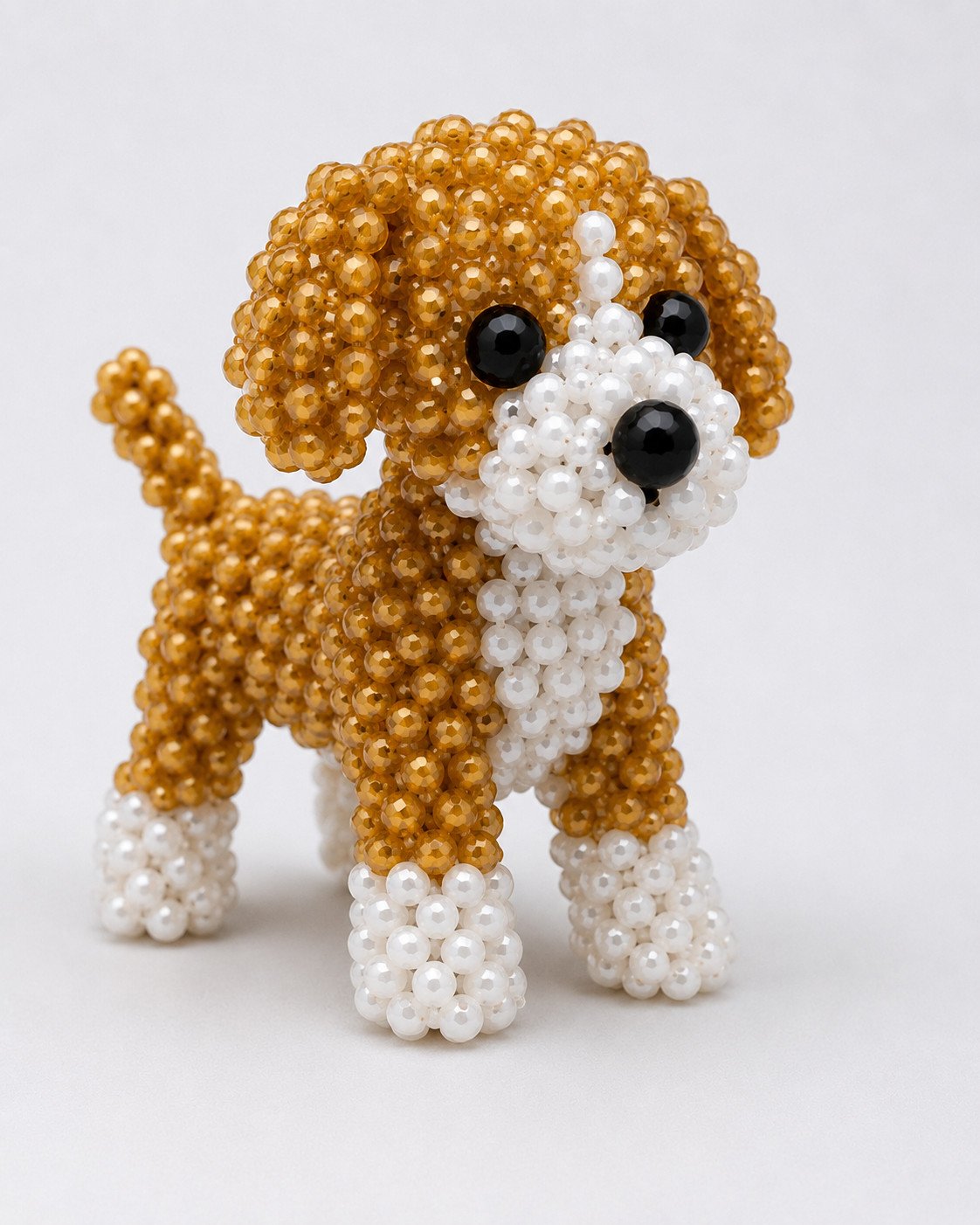 3D Beaded Dog PDF Pattern PDF pattern
