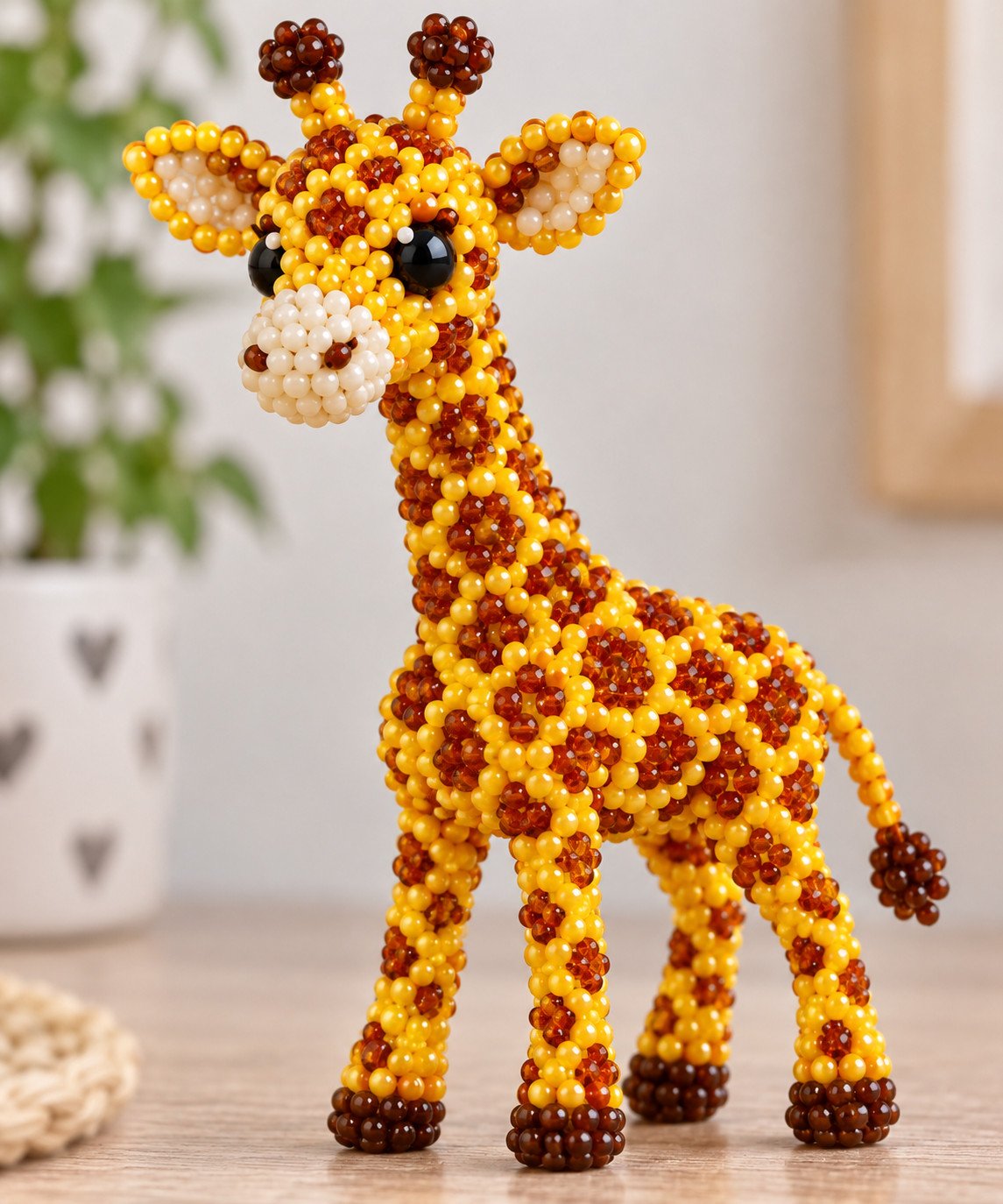 3D Beaded Giraffe PDF Pattern PDF pattern