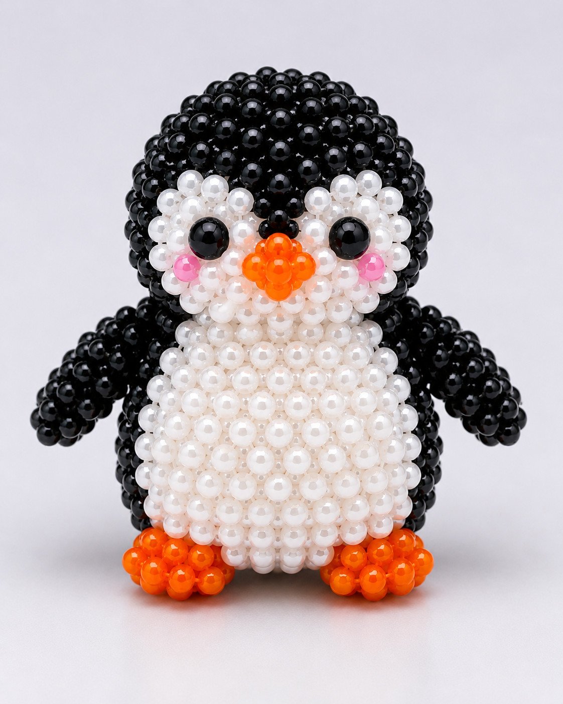 3D Beaded Penguin PDF Pattern PDF pattern