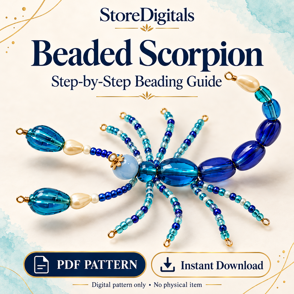 Beaded Scorpion PDF Pattern PDF pattern