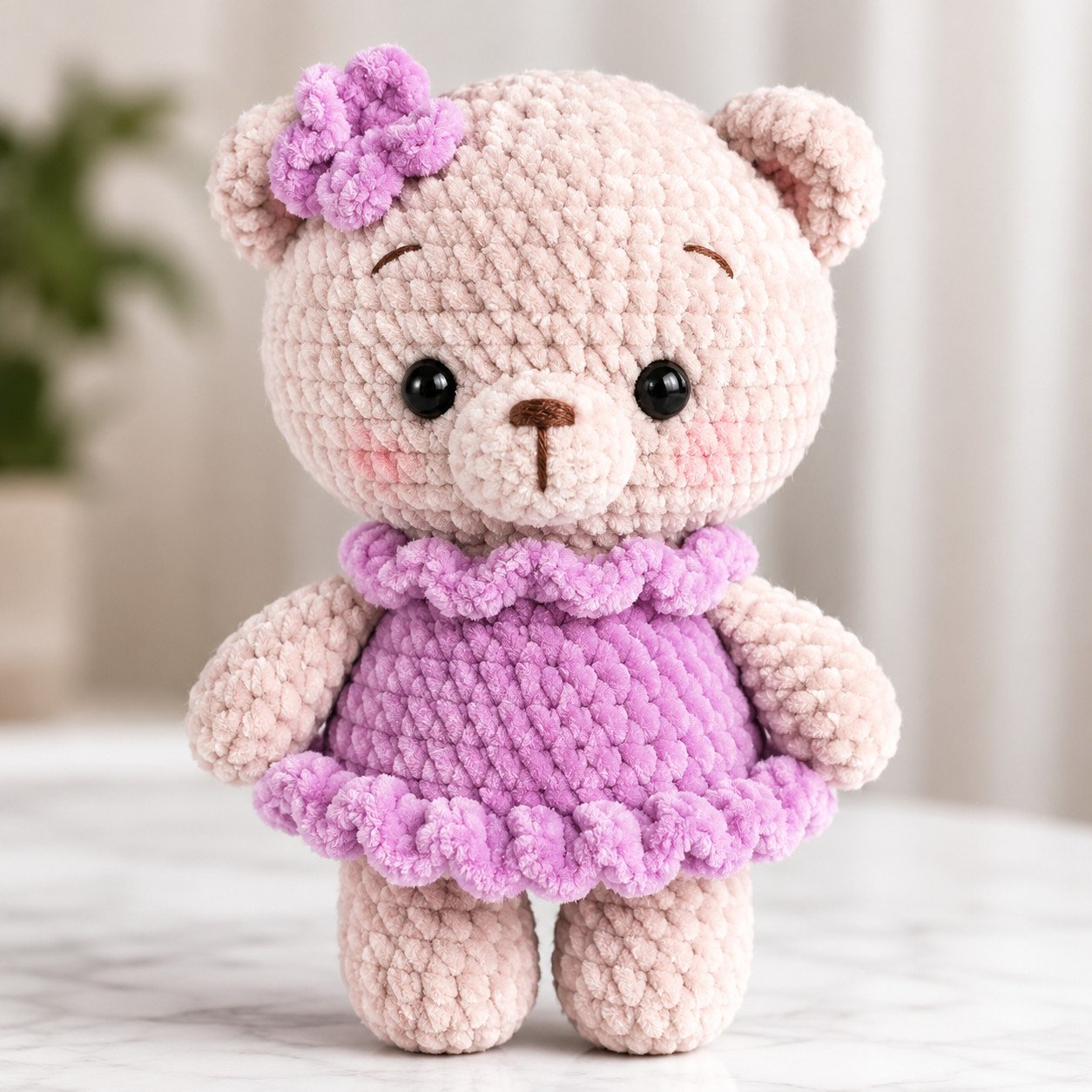 Crochet Teddy Bear Ballerina PDF Pattern PDF pattern