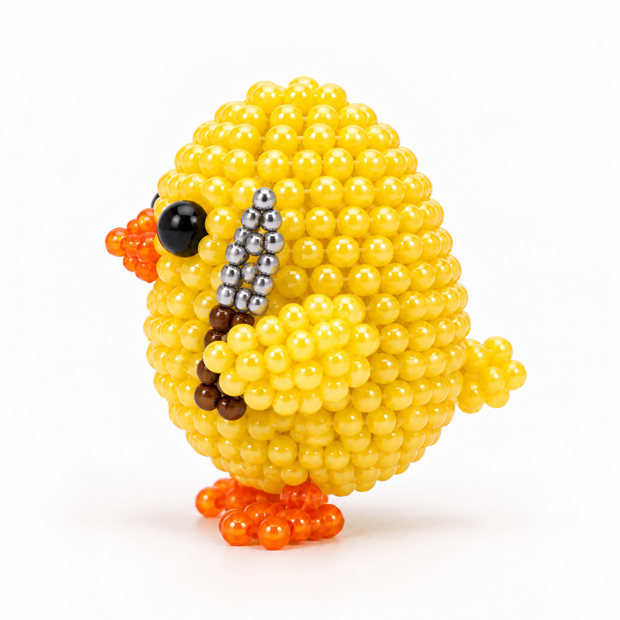3D Beaded Chick PDF Pattern gallery image