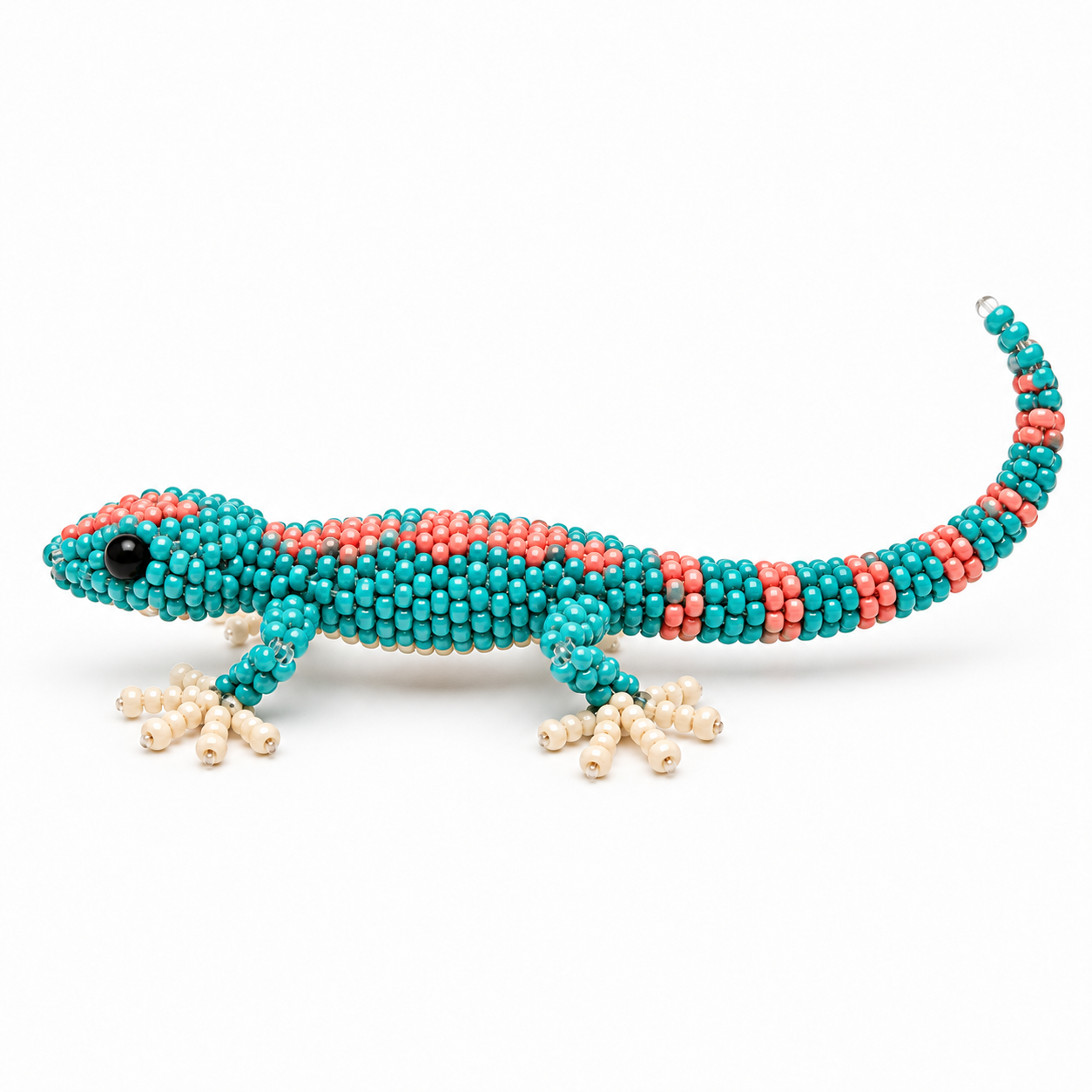 3D Beaded Gecko PDF Pattern gallery image