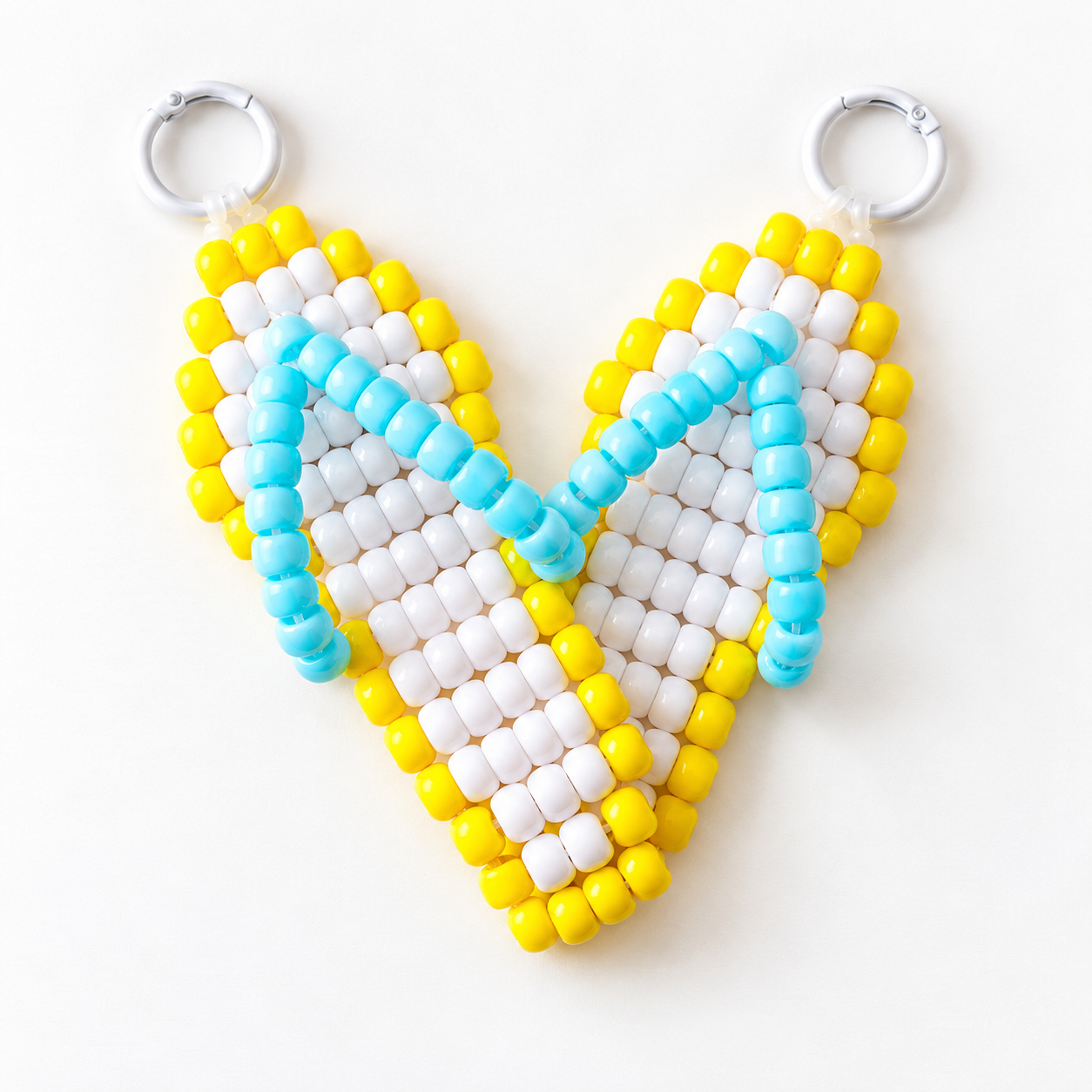 3D Beaded Flip-Flop Keychain PDF Pattern gallery image
